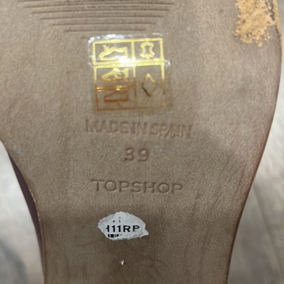 Topshop Croc Leather Booties (Made in Spain) - Picture 13 of 13